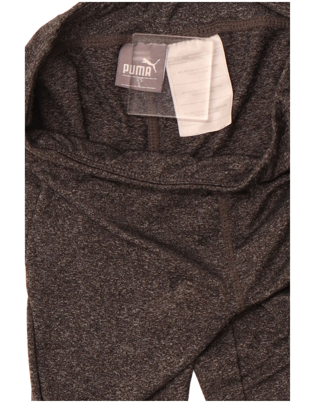 Leggings PUMA per ragazze 4-5 anni Poliestere mélange grigio