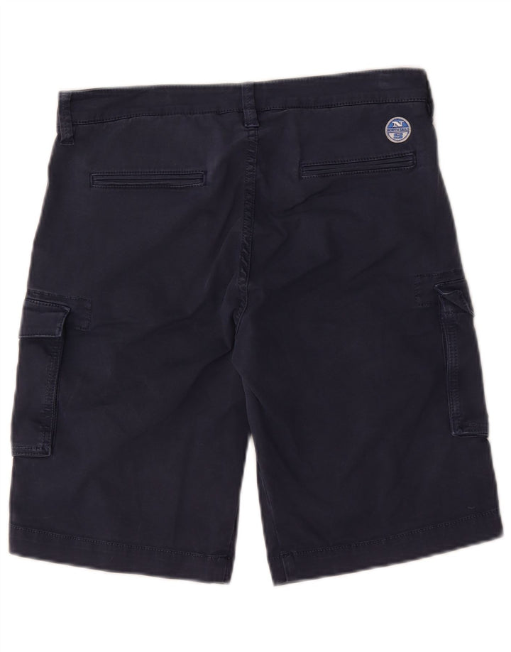 Pantaloncini cargo da donna North Sails EU 42 medi W28 cotone blu navy
