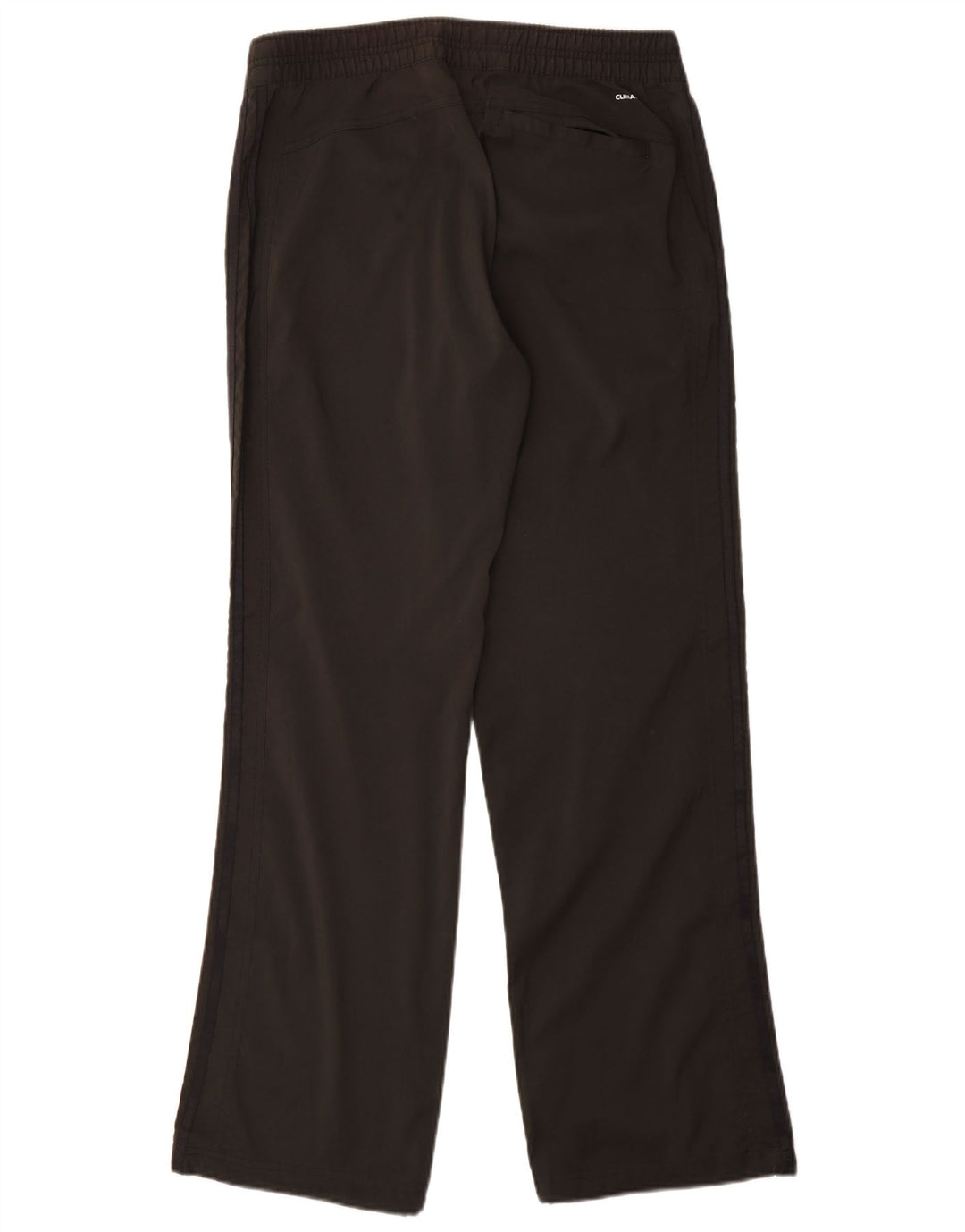 Pantaloni da tuta Adidas Climalite da donna UK 12 Medium Nero Poliestere