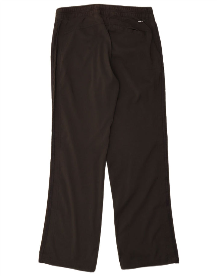 Pantaloni da tuta Adidas Climalite da donna UK 12 Medium Nero Poliestere