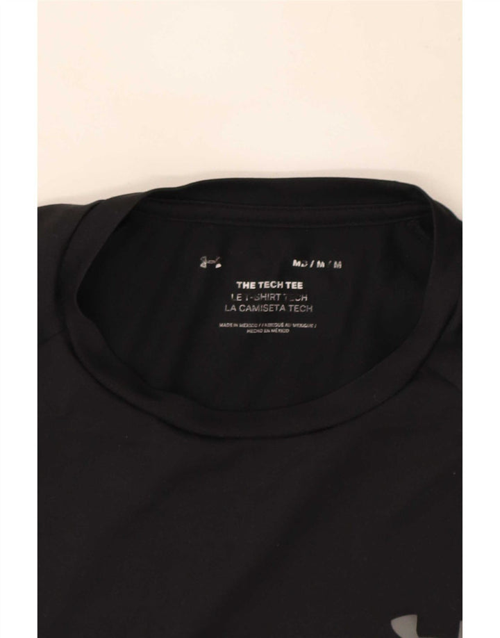 Maglietta da uomo Under Armour Top media nera
