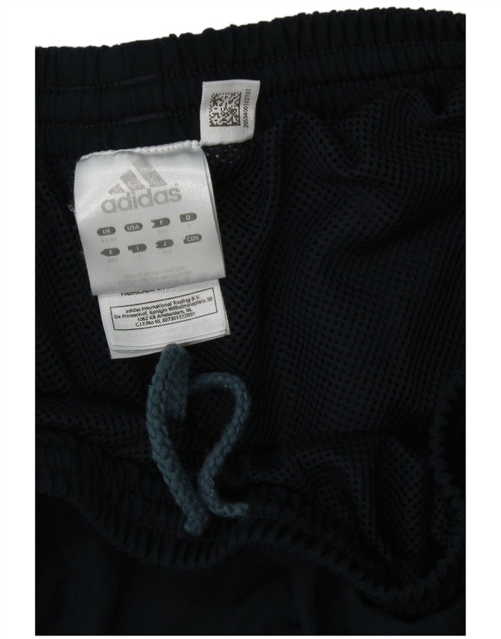 Pantaloni da tuta da uomo ADIDAS Climalite Joggers UK 42/44 Large Blu Navy