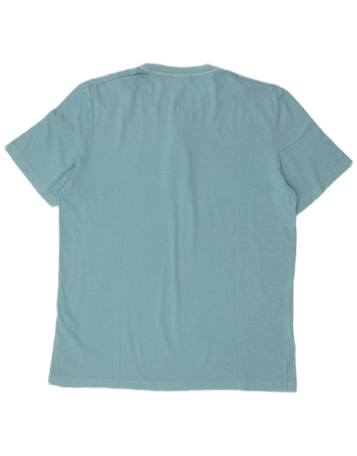 T-shirt da uomo S.Oliver Top XL in cotone blu