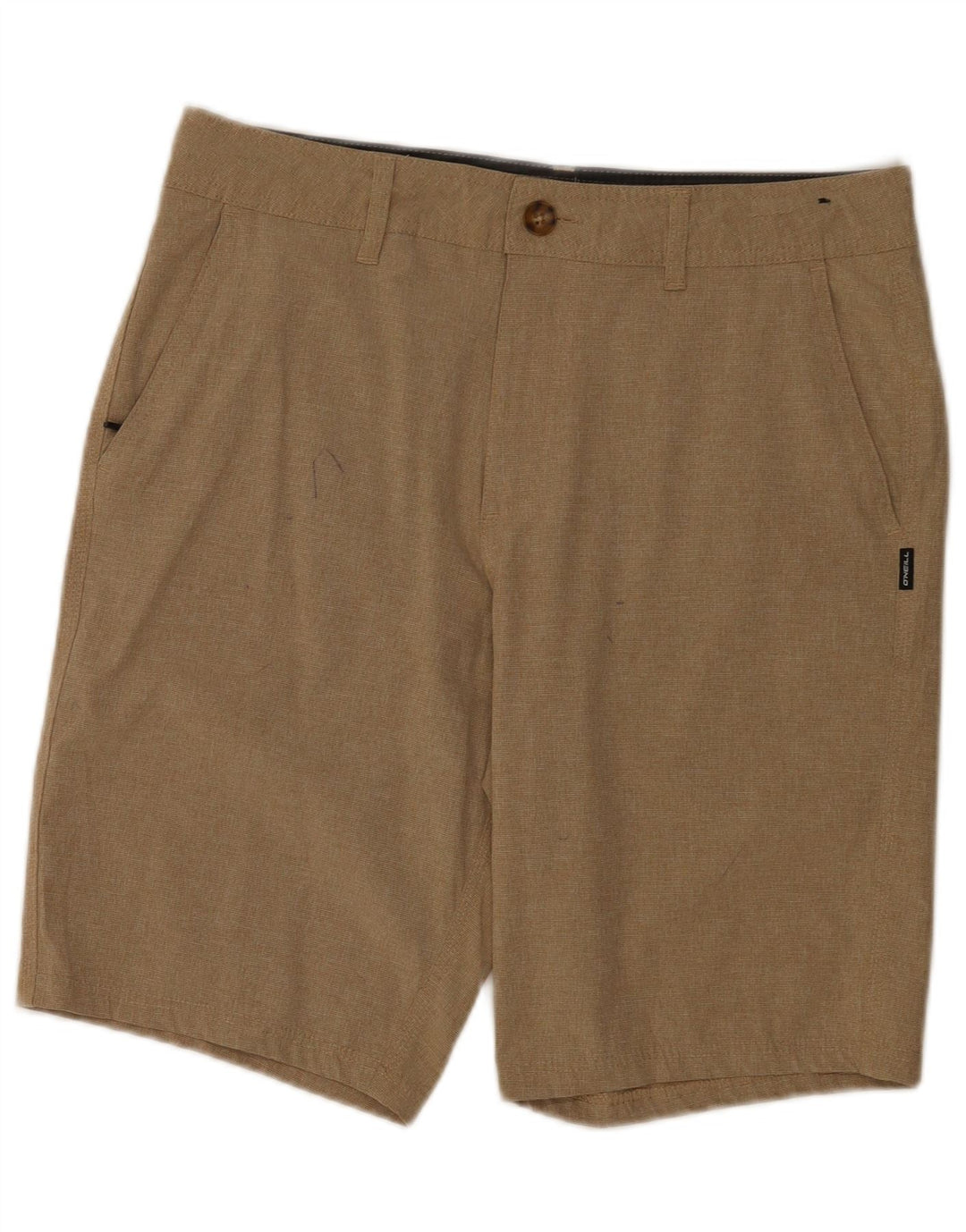 Pantaloncini chino da uomo O'Neill W32 poliestere beige medio