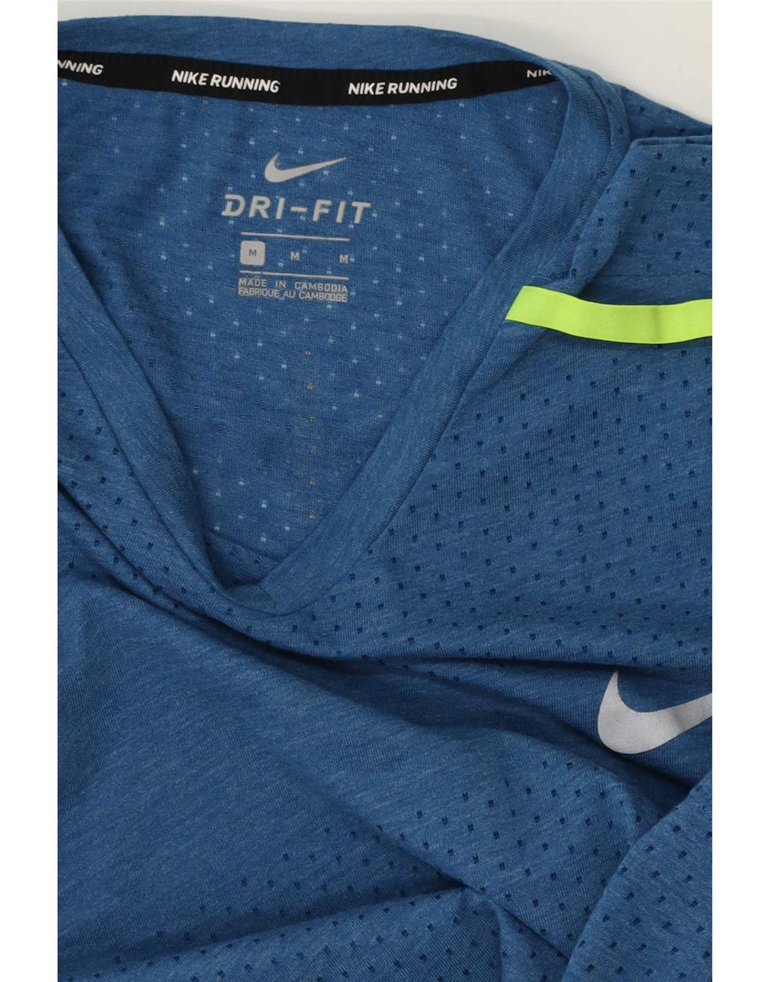 Maglietta Nike Dri Fit da uomo, blu medio