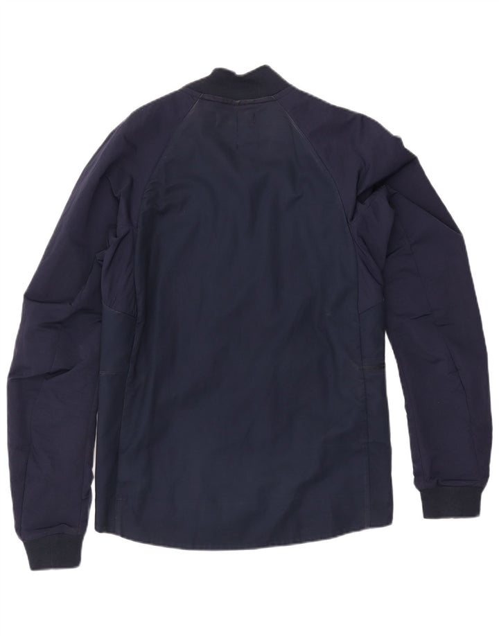 Giubbotto bomber da uomo NIKE UK 36 piccolo cotone blu navy