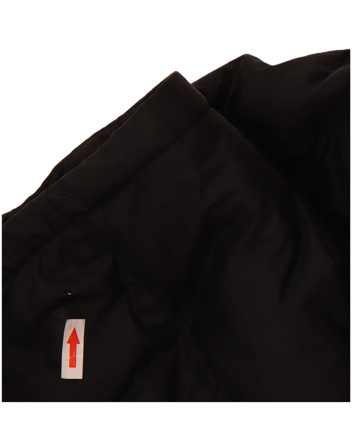 Giacca imbottita con cappuccio Nike da ragazzo 12-13 anni Large nera in poliestere