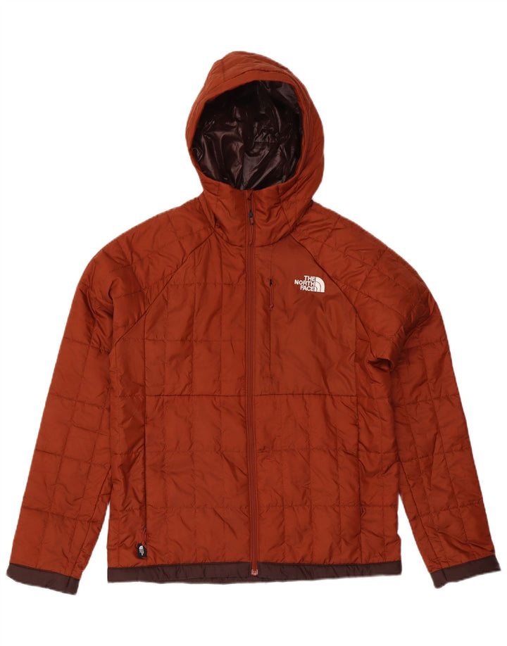 Giacca imbottita con cappuccio da uomo The North Face UK 38 Marrone medio