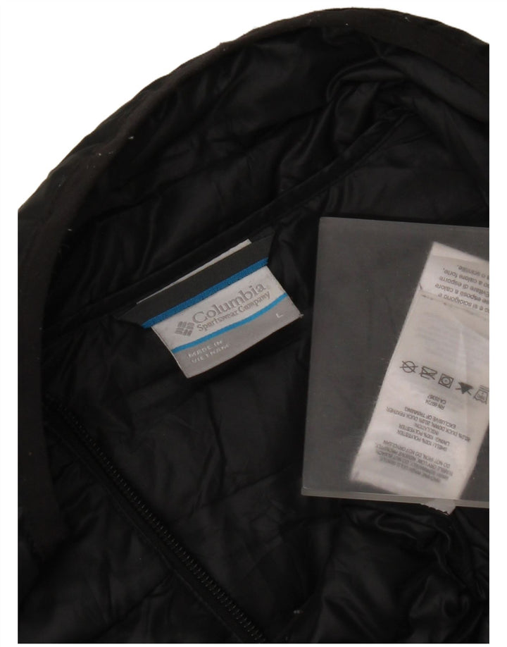 Gilet imbottito da uomo Columbia UK 40 grande poliestere nero