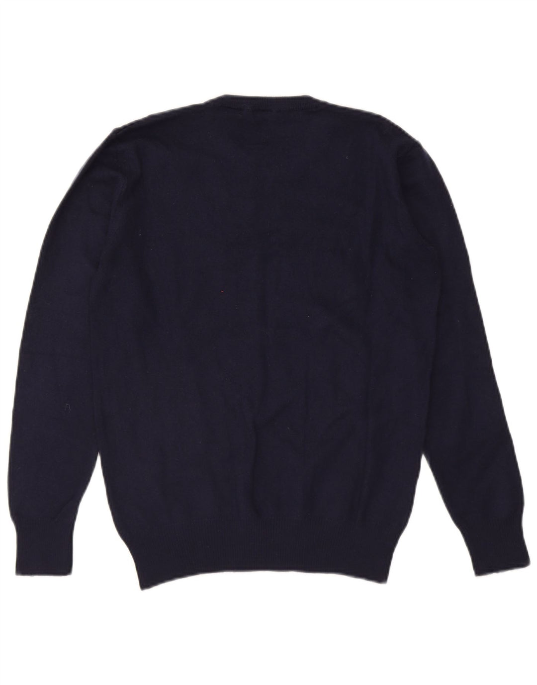 MURPHY & NYE Womens Crew Neck Jumper Sweater UK 14 Large Navy Blue
