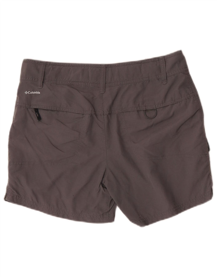 Pantaloncini cargo Columbia da donna EU 36 piccoli W28 nylon grigio