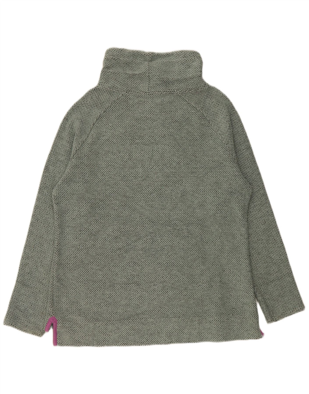 Felpa da donna Weird Fish Jumper UK 16 Large Green Cotton