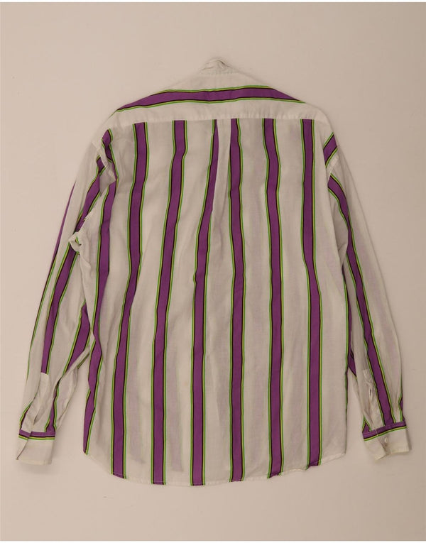 Camicia da uomo POP 84 a righe bianche medie