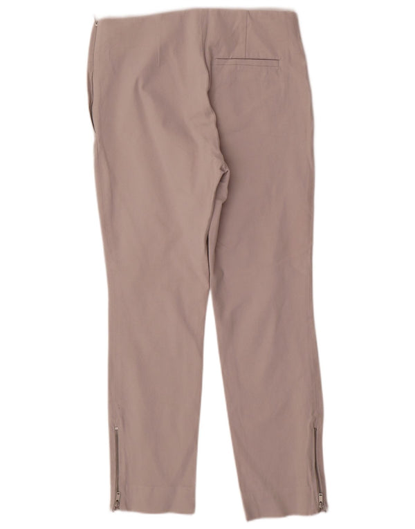 Pantaloni casual dritti da donna Cos EU 40 medio W28 L26 cotone grigio
