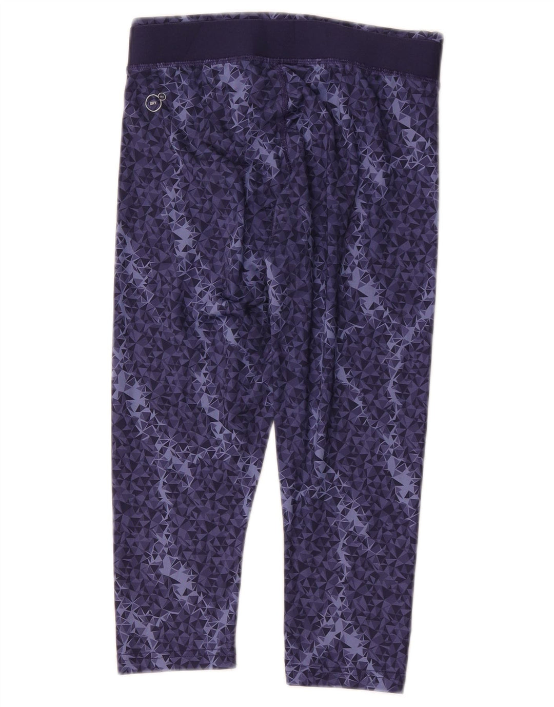 Leggings Capri da donna Puma UK 10 Small Poliestere geometrico blu navy
