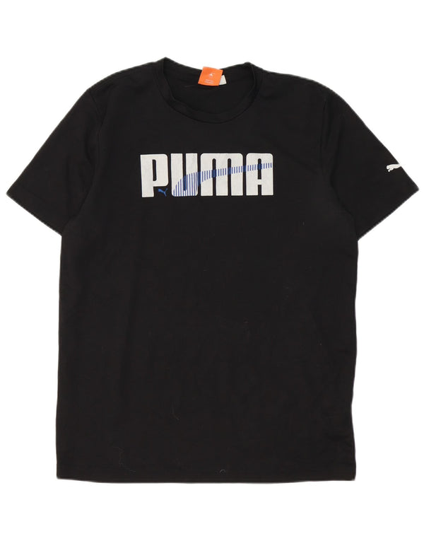 T-shirt grafica da uomo Puma Top Small Nera