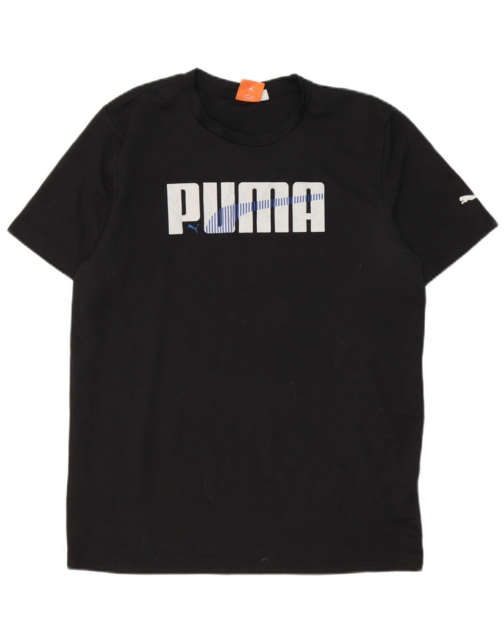 T-shirt grafica da uomo Puma Top Small Nera