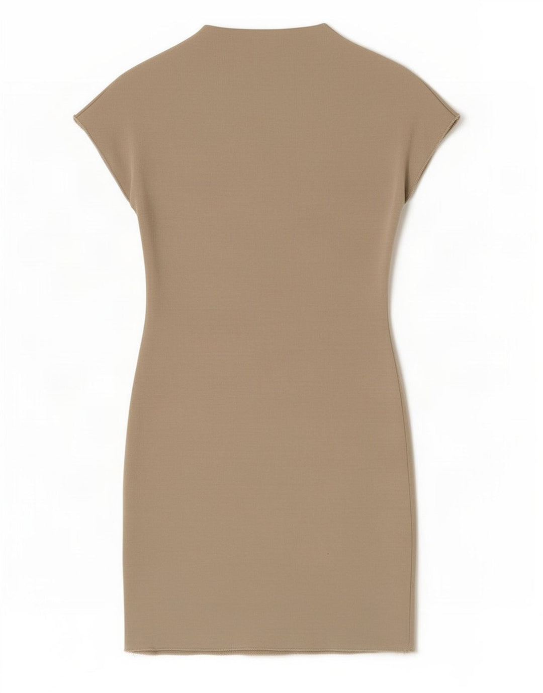 Vestito aderente da donna Zara UK 8 piccolo Beige