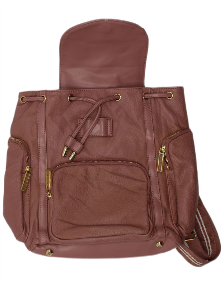 Zaino Dkny da donna in ecopelle, taglia unica, in poliuretano rosa