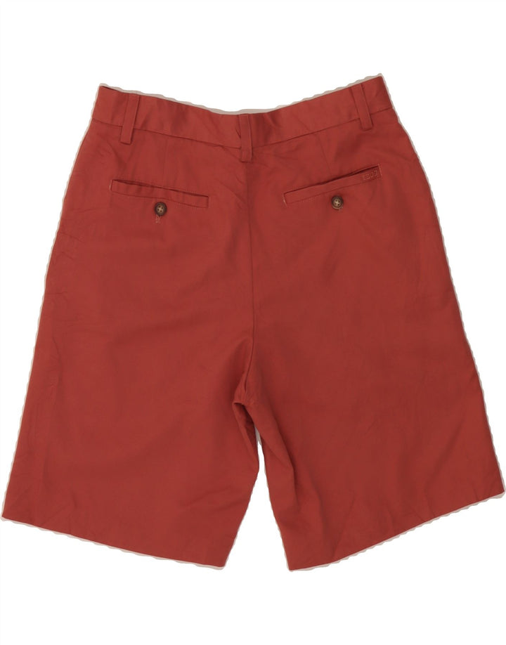 IZOD Mens Chino Shorts W30 Medium Red Polyester Vintage Izod and Second-Hand Izod from Messina Hembry 