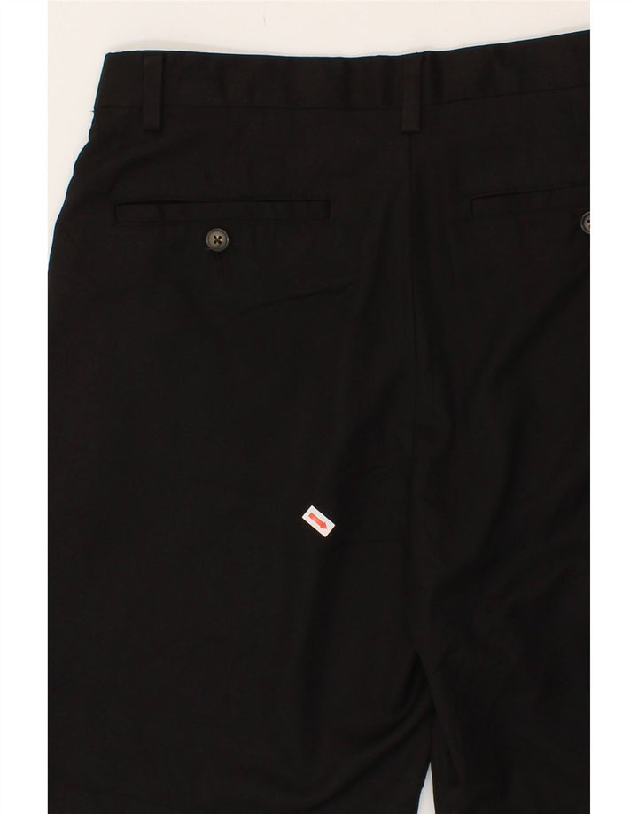 EDDIE BAUER Mens Chino Shorts W30 Medium Black Polyester Vintage Eddie Bauer and Second-Hand Eddie Bauer from Messina Hembry 