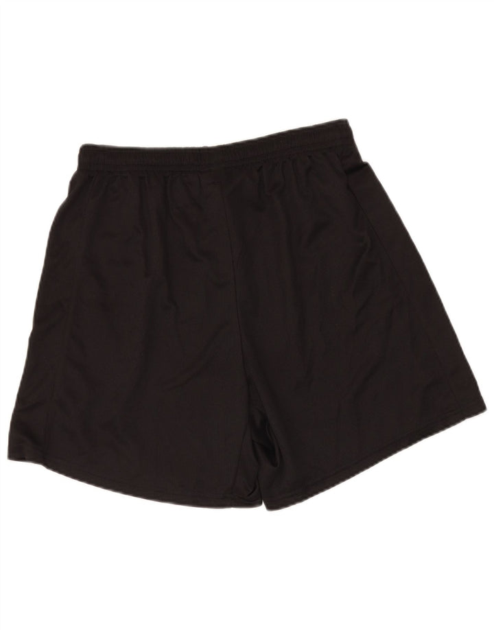 Pantaloncini sportivi da uomo Puma Large neri in poliestere color block