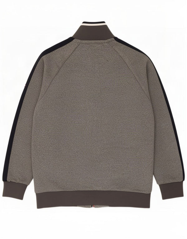 Giacca da ginnastica da uomo con grafica Superdry 2XL Poliestere color block grigio