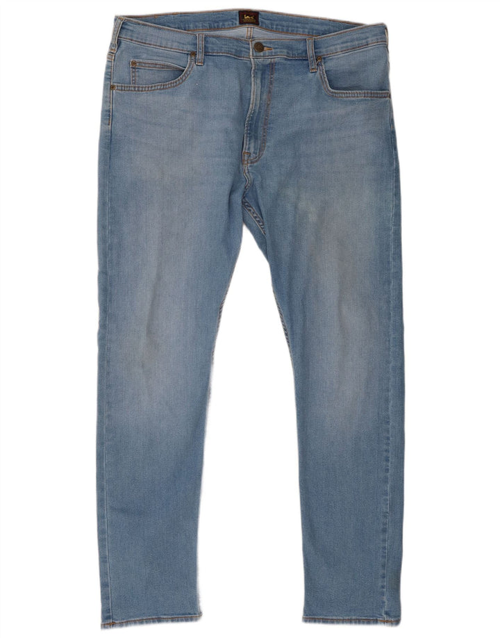 Jeans slim da uomo Lee Rider W38 L32 in cotone blu