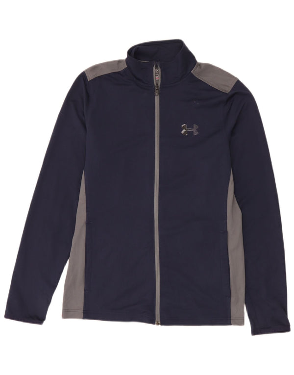 Giacca da tuta da uomo Under Armour Heat Gear piccola blu navy