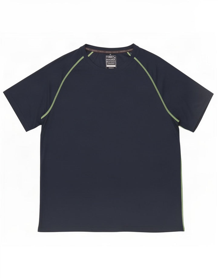 T-shirt da uomo Mountain Warehouse Top XL poliestere blu navy