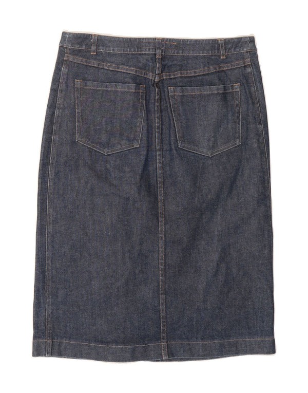 FCUK Womens Denim Skirt UK 12 Medium W26  Blue Cotton