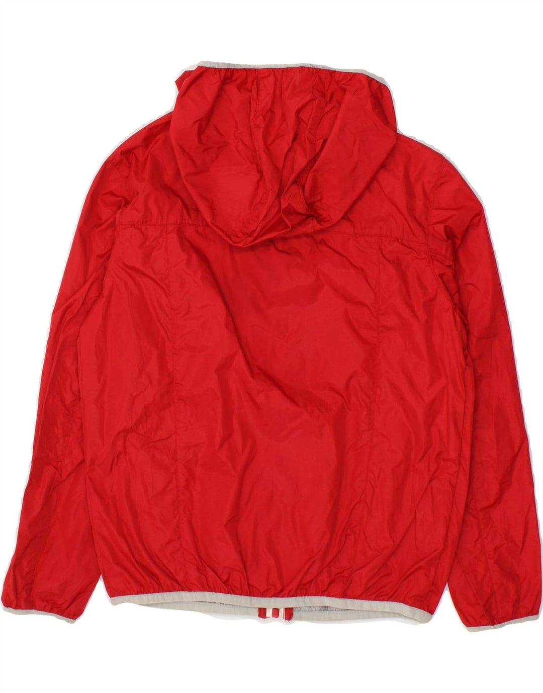 CHAMPION Boys Hooded Rain Jacket 7-8 Years Small Red Polyamide Vintage Champion and Second-Hand Champion from Messina Hembry 