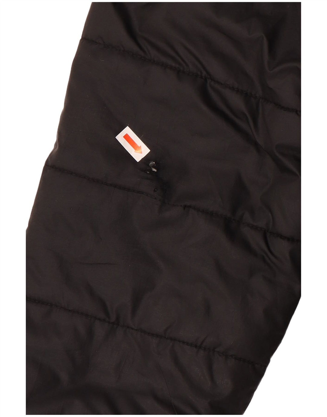 Giacca imbottita reversibile con cappuccio oversize da donna Ellesse UK 8 piccola nera