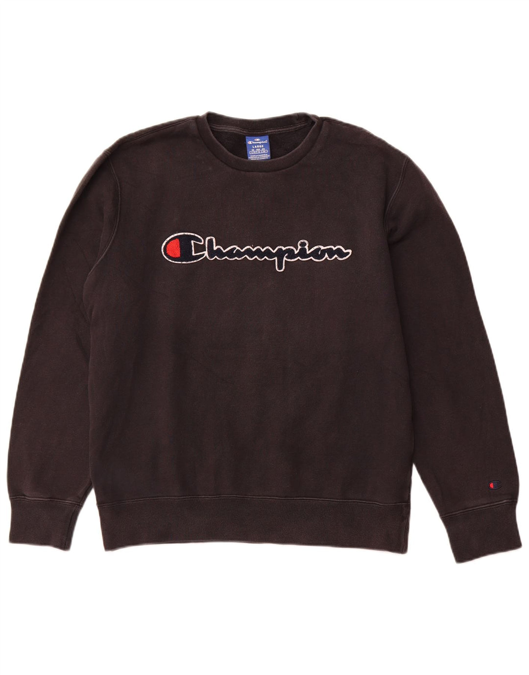 CHAMPION Felpa grafica da uomo Maglione grande nero