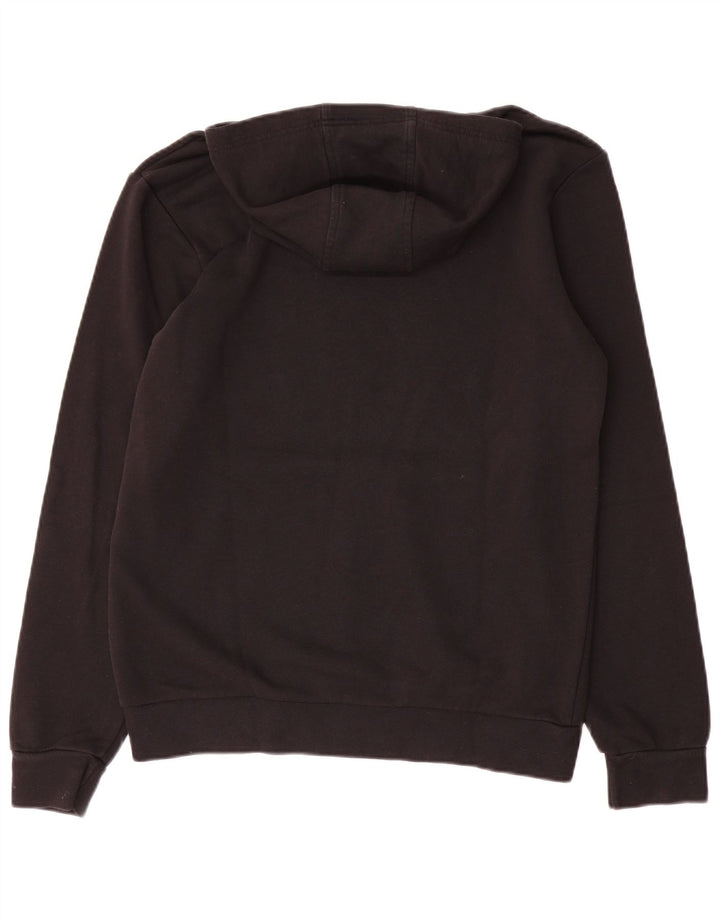 Maglione con cappuccio grafico ADIDAS da bambino 15-16 anni in cotone nero