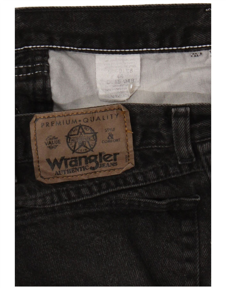 Pantaloncini di jeans da uomo Wrangler W46 3XL neri