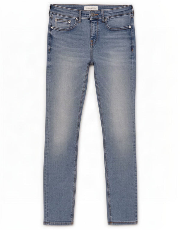 Jeans skinny da donna Zara EU 38 piccoli W28 L27 blu