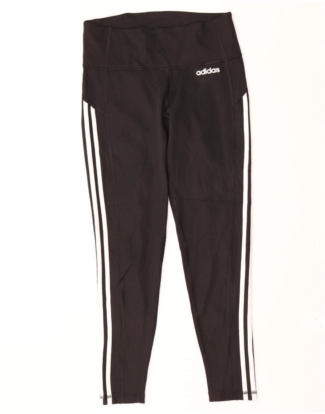 Leggings ADIDAS Aeroready da donna UK 12/14 Poliestere nero medio