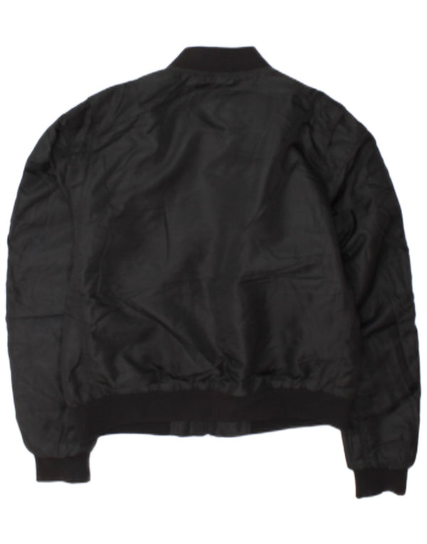 Giubbotto bomber da donna Superdry UK 12 medio nero poliestere