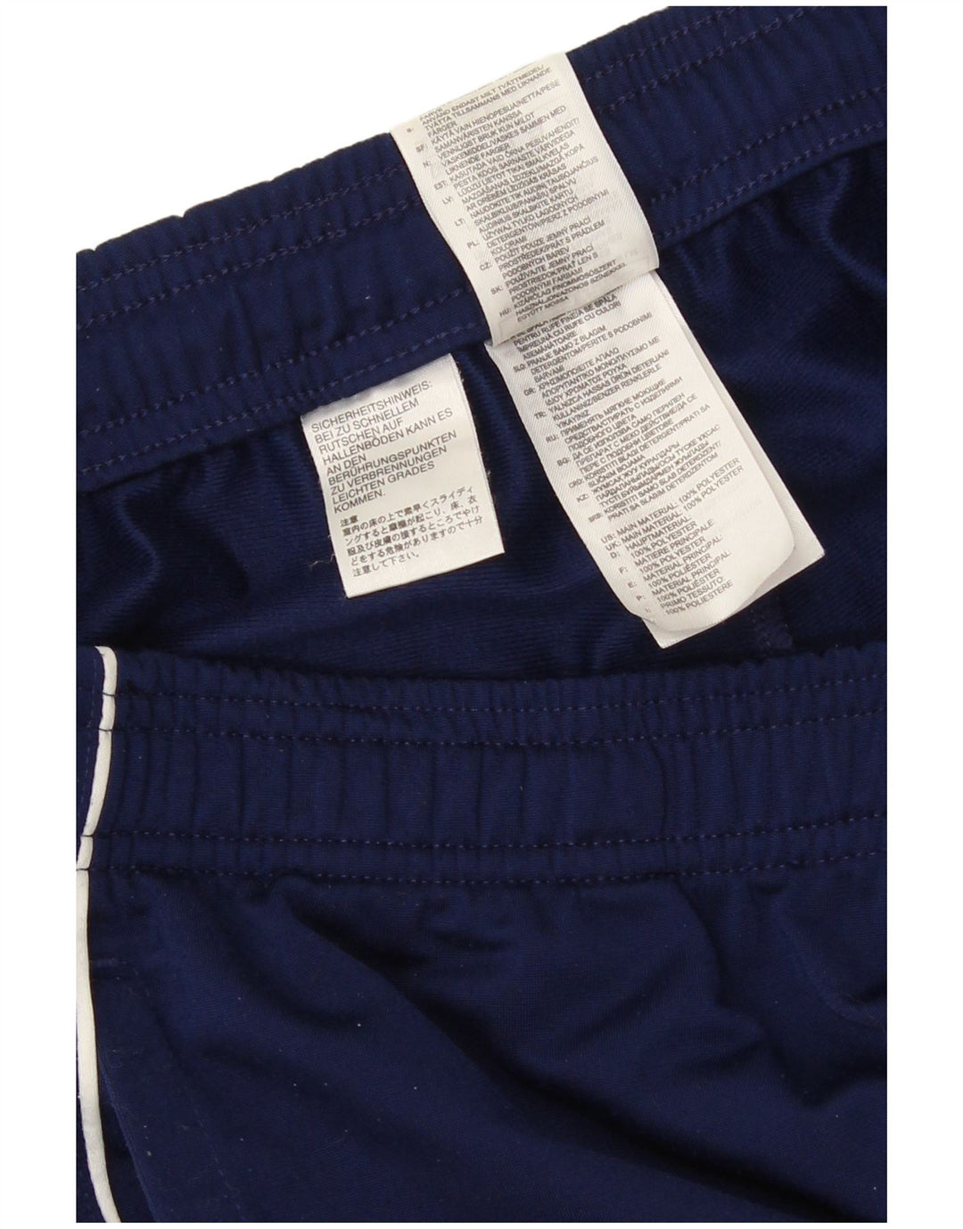 Pantaloni da tuta da uomo Adidas Joggers XL blu navy poliestere