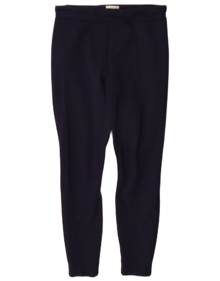 Leggings da donna FAT FACE UK 10 Small in viscosa blu navy