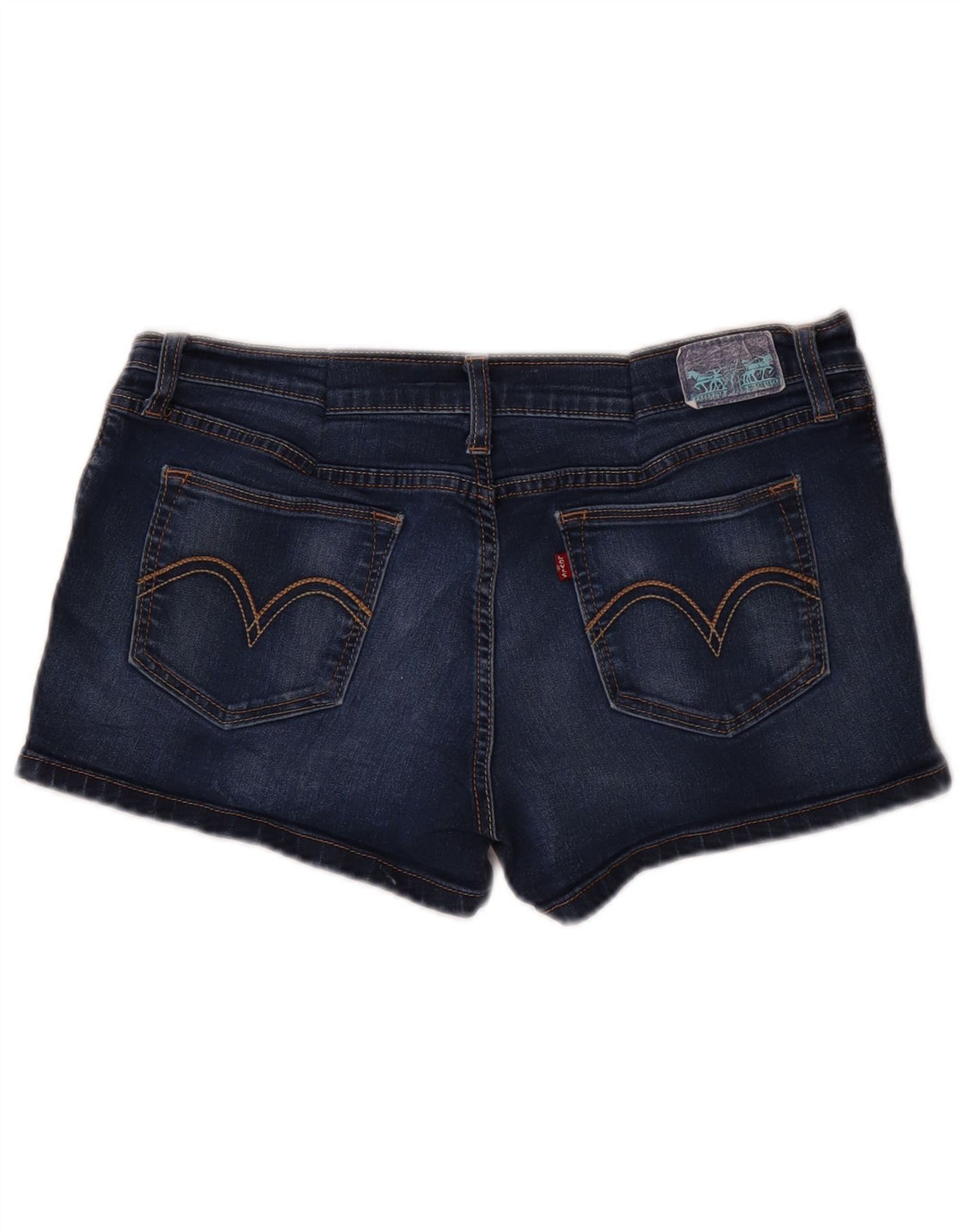 Pantaloncini di jeans da donna Levi's W32 grandi blu