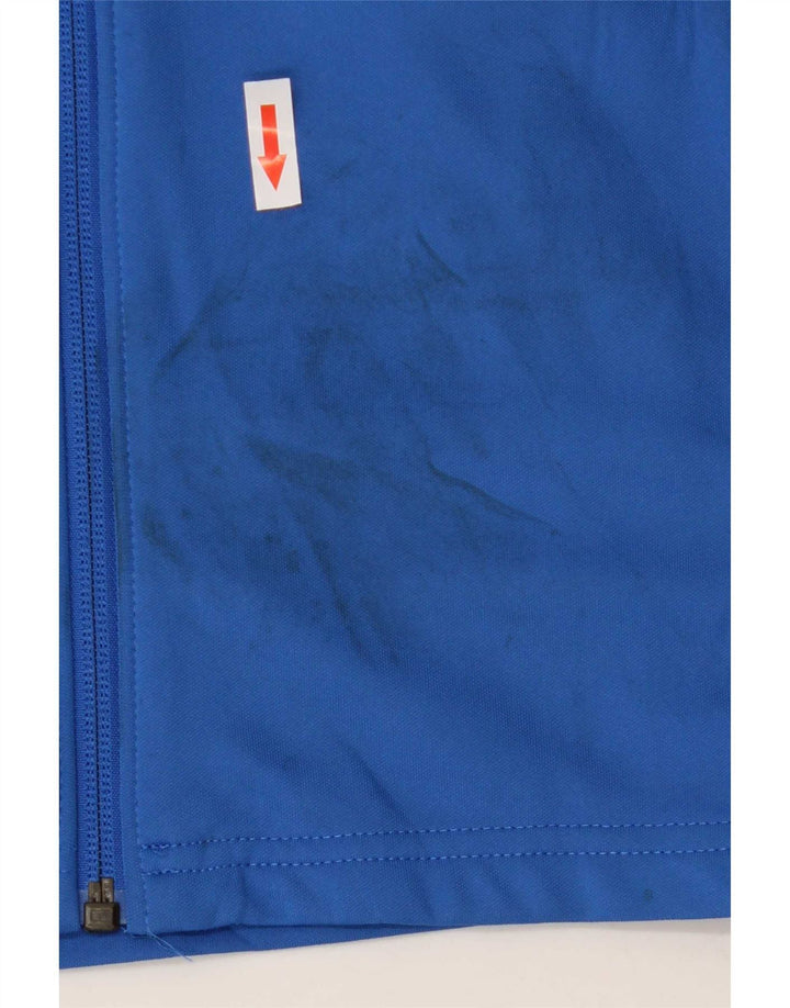 Giacca da tuta Nike Dri Fit da uomo, grande, in poliestere color block blu