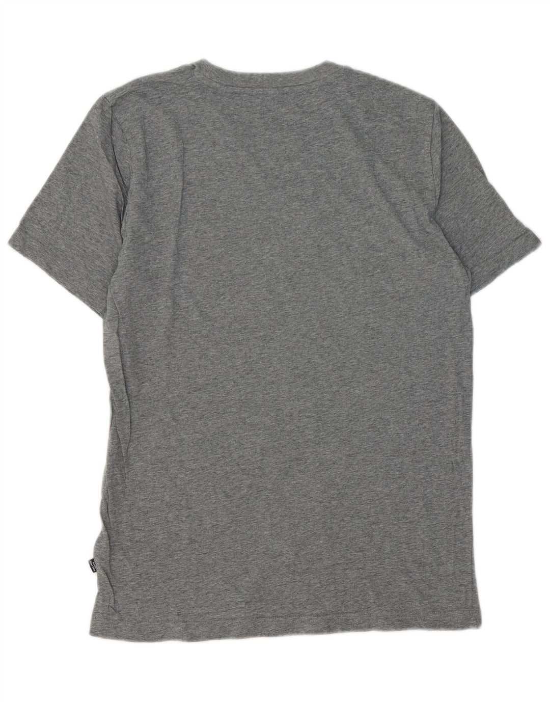 T-shirt grafica da uomo PUMA Top Small in cotone grigio