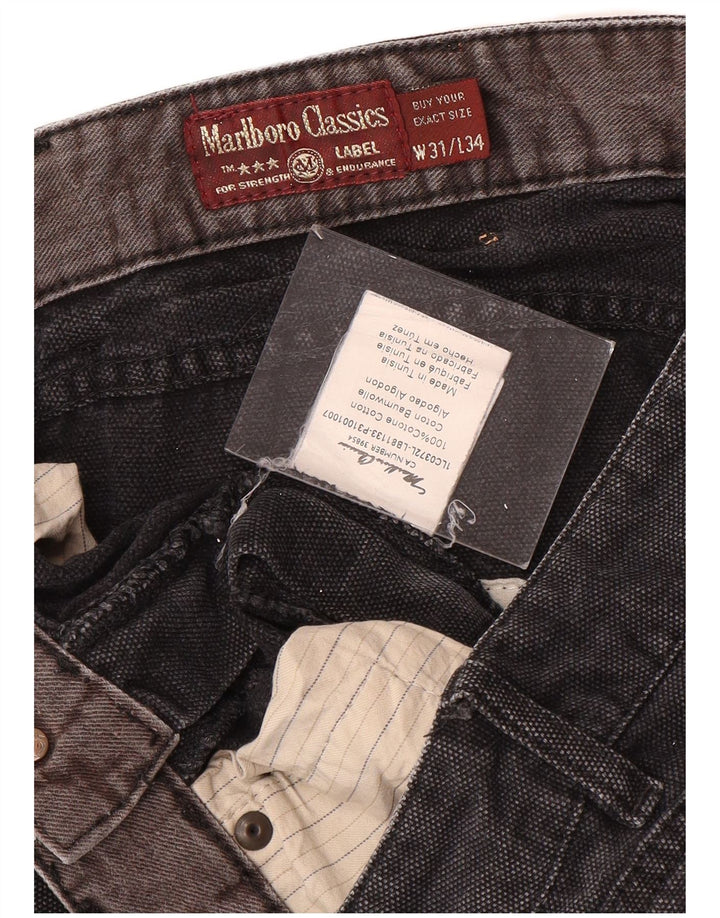 MARLBORO CLASSICS Jeans dritti da uomo W31 L34 Cotone grigio