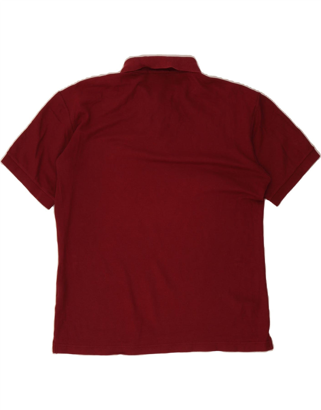 FILA Mens Polo Shirt IT 50 Medium Burgundy Vintage Fila and Second-Hand Fila from Messina Hembry 