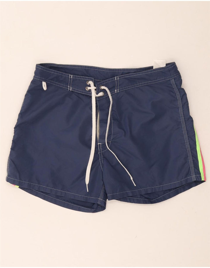Pantaloncini da bagno da uomo SUNDEK medio poliestere blu navy