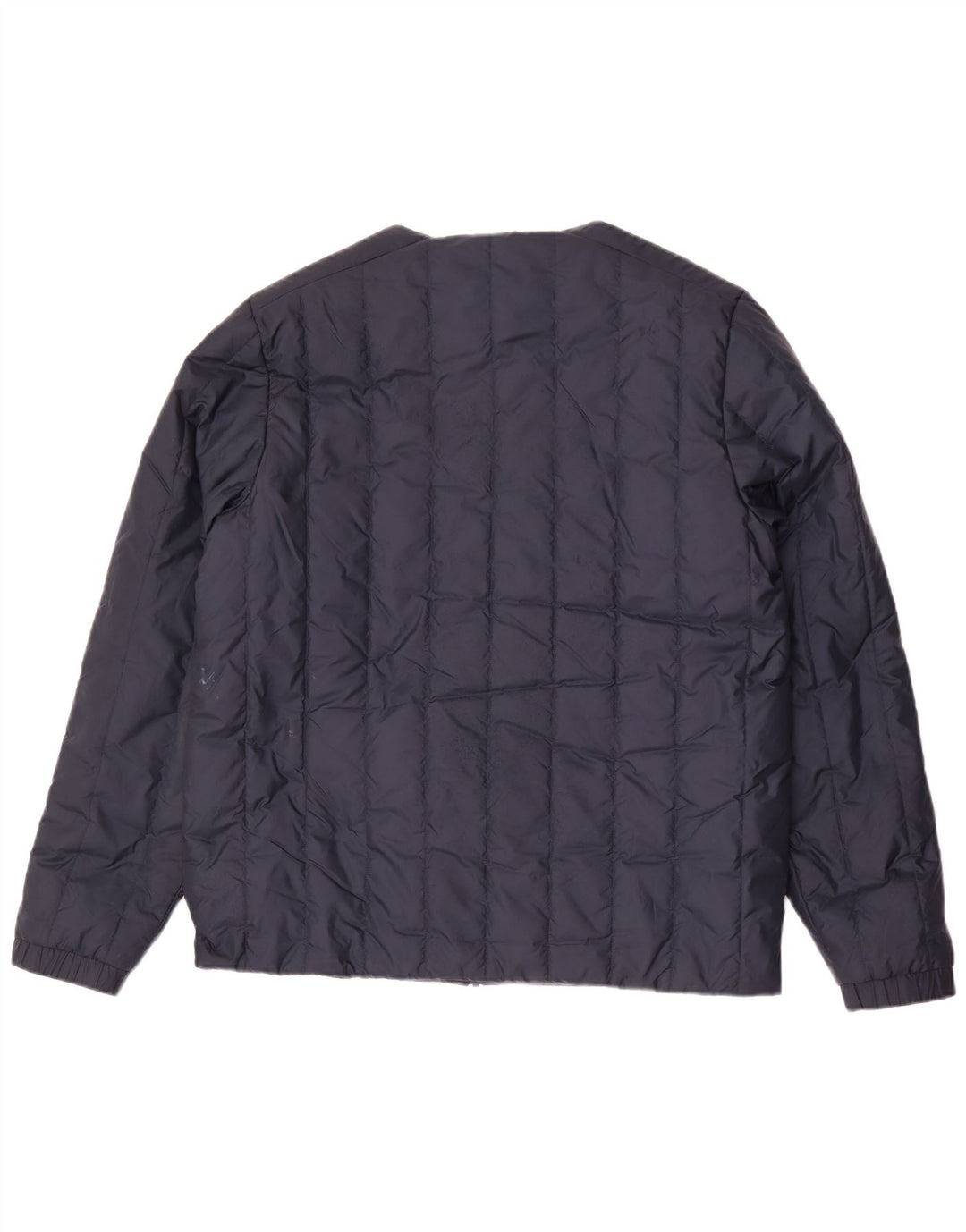 Giacca imbottita da uomo Adidas UK 40 Large blu navy in poliestere