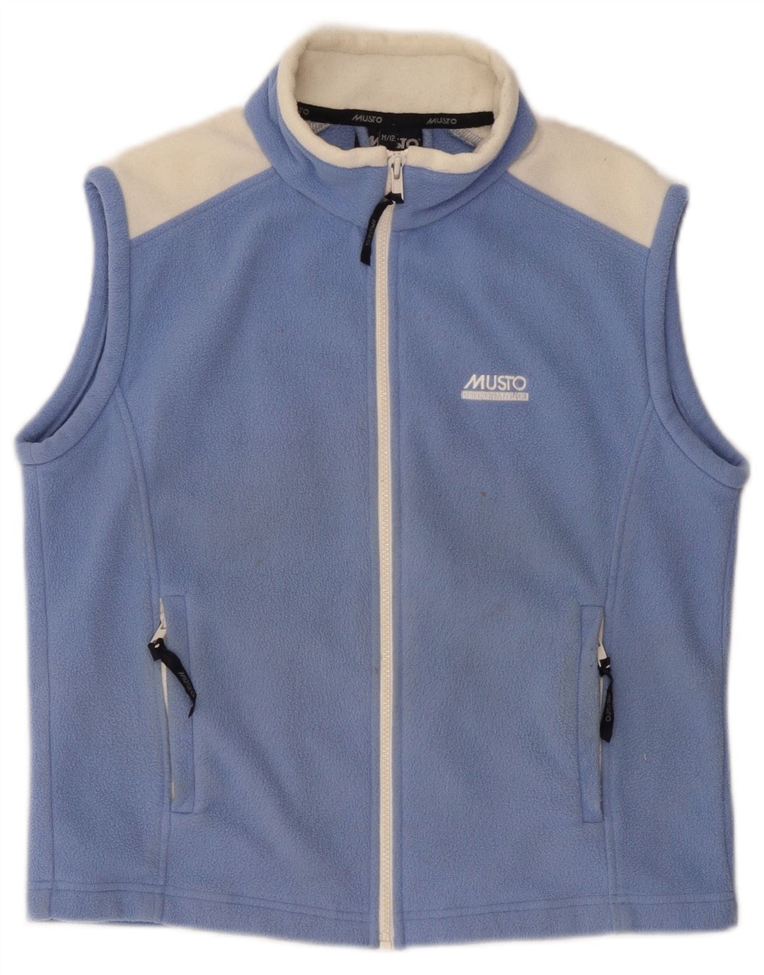 Gilet in pile da ragazzo Musto 11-12 anni Poliestere color block blu medio