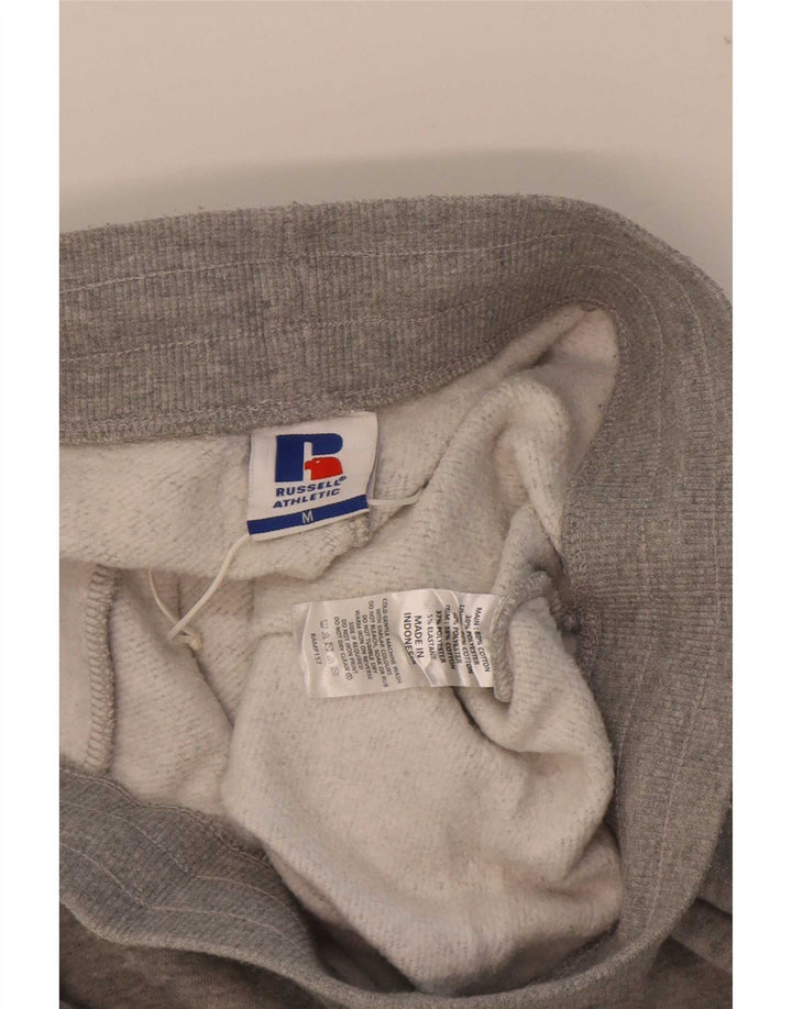 Pantaloni da tuta da uomo Russell Athletic, pantaloni da jogging, cotone mélange grigio medio